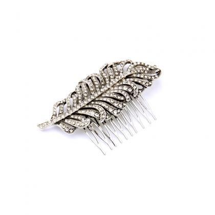 Dazzling Evening Party Hair Combs Shiny Set..