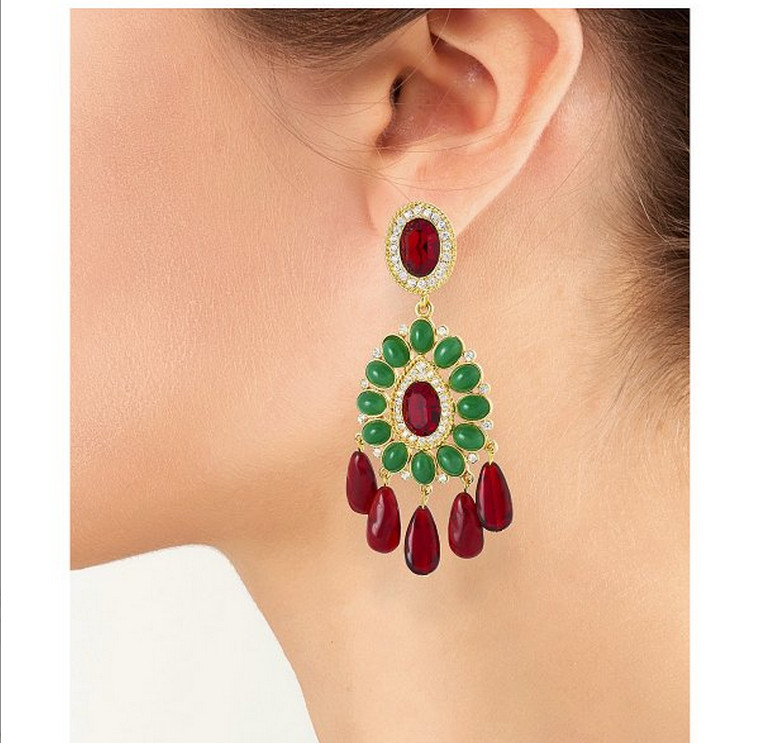 Personalized Long Terdrops Fashion Jewelry Women Drop Earrings Eh048